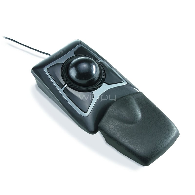Mouse Kensington Expert Trackball (4 Botones, Ambidiestro, USB-A, Negro)