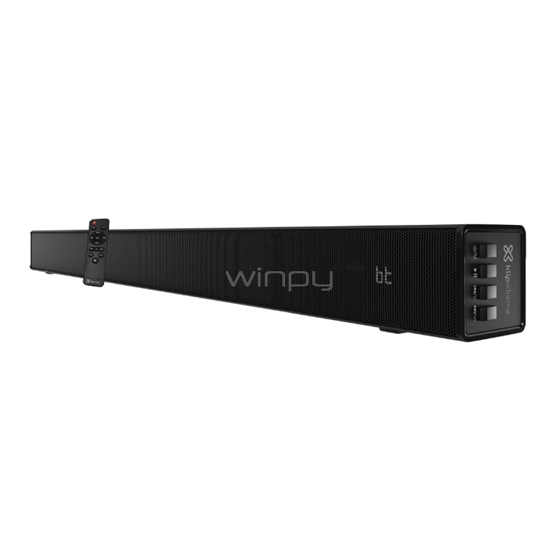 Soundbar Klip Xtreme Harmonium 2.0 (Bluetooth, Negro)