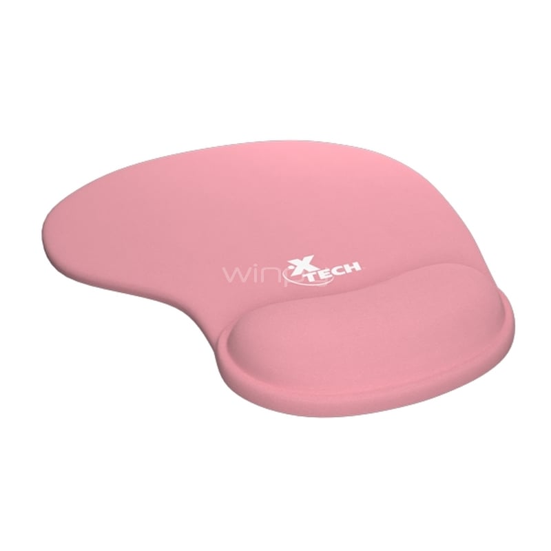 MousePad Gamer Xtech Skadi con Reposamuñeca de Gel (Rosado)