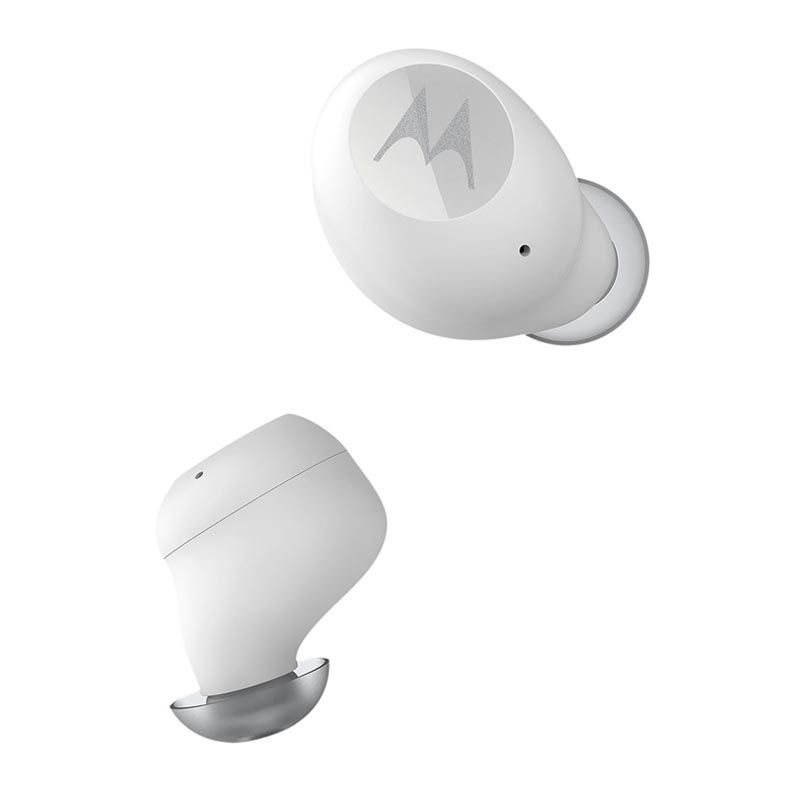 Audífonos Bluetooth Motorola Moto Buds 150 True Wireless (IPX5, Blanco Titanio)