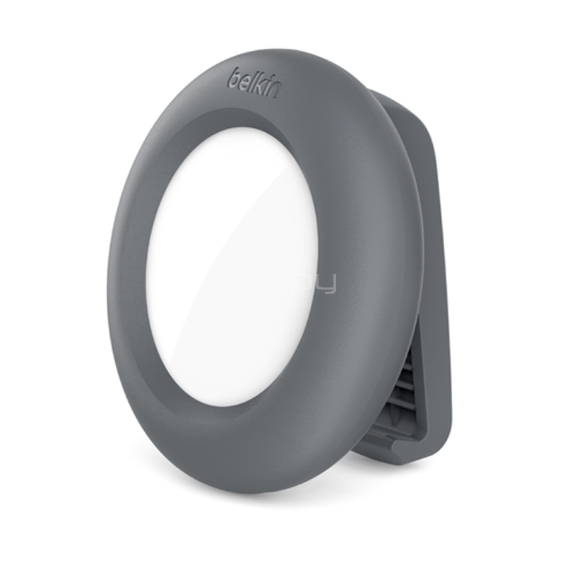 Protector de AirTag Belkin Secure Holder con Clip (Gris Oscuro)