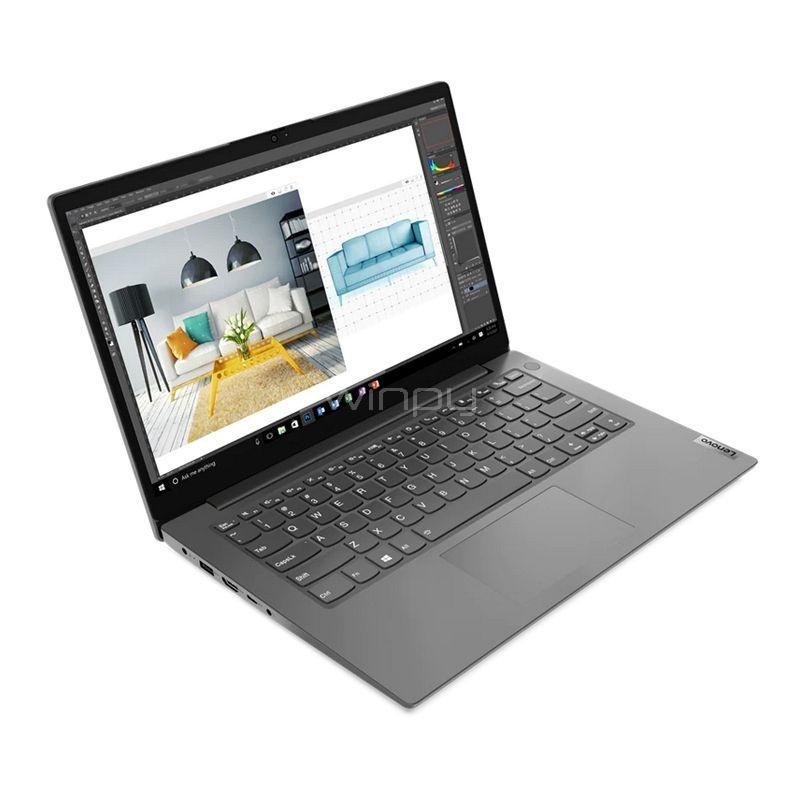 notebook lenovo v14 de 14“ (i3-1115g4, 8gb ram, 256gb ssd, win10 pro)