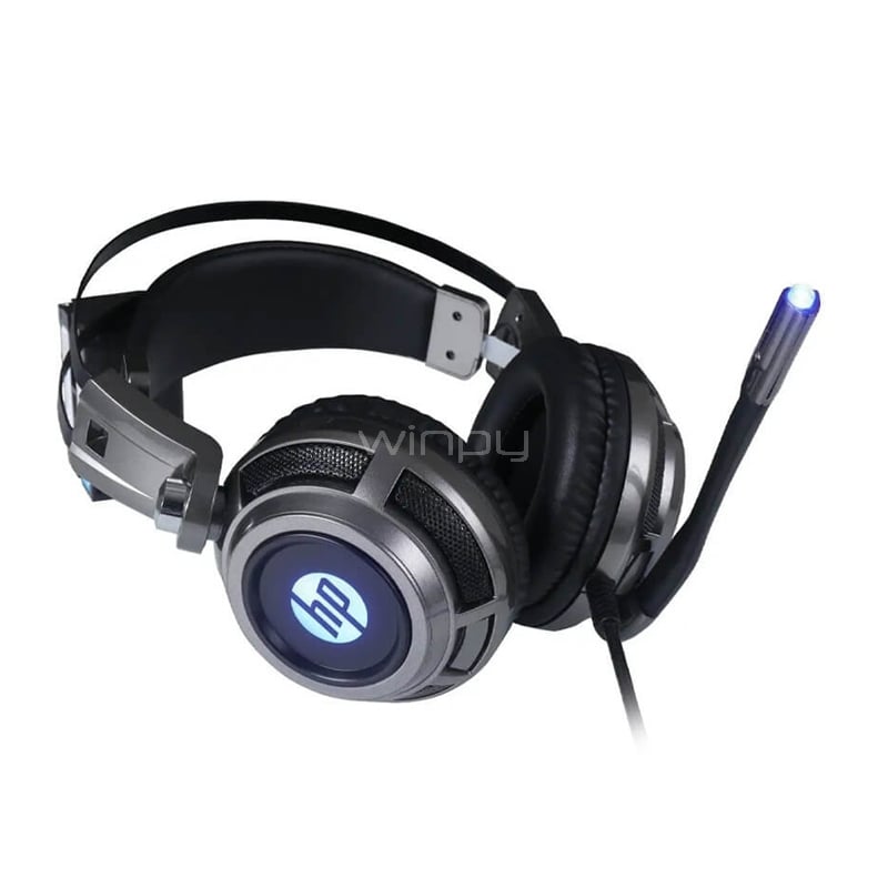 Audífonos Gamer Hp H200 Multiplataforma (Jack 3.5mm, Negro)