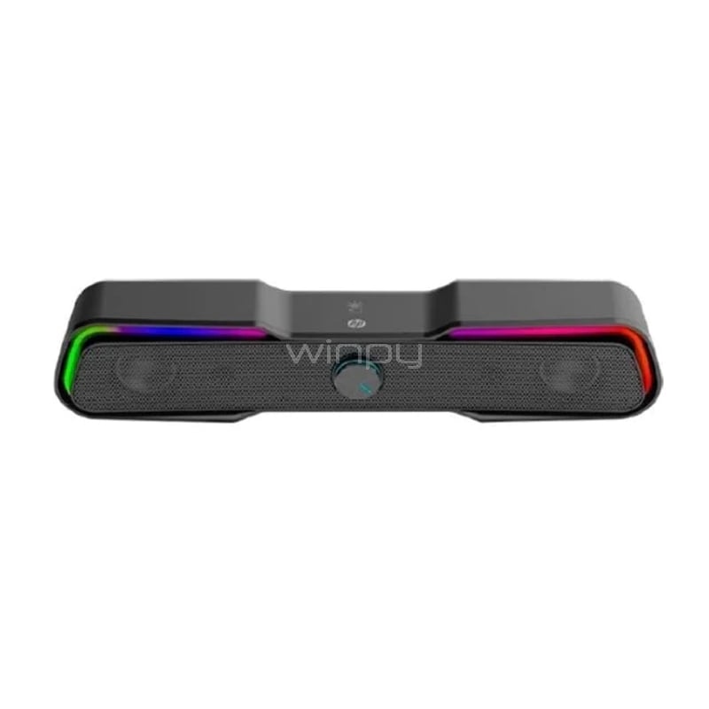 Soundbar Hp DHE-6002 de 6W (Jack 3.5mm, LED Multicolor)