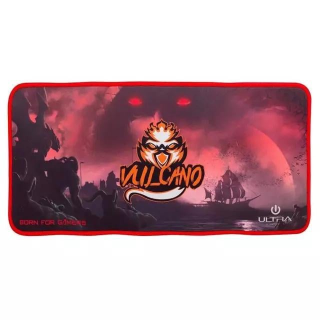 MousePad Gamer Ultra Vulcano XL (40 x 20cm, Negro)