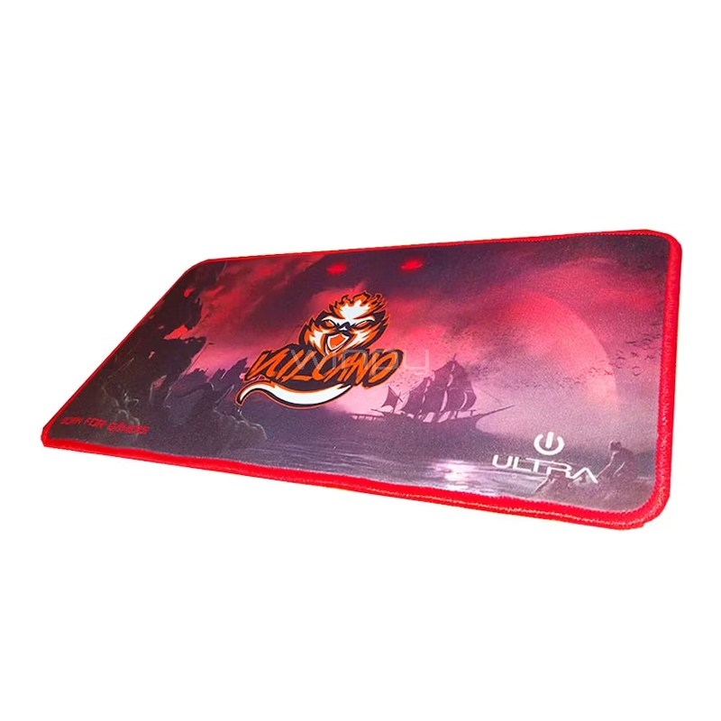 MousePad Gamer Ultra Vulcano XL (40 x 20cm, Negro)