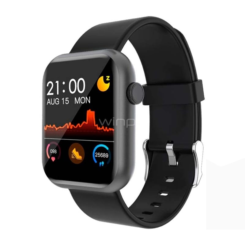 Smartwatch Colmi P9 de 1.3“ (IPS, Bluetooth, IP67, Negro)