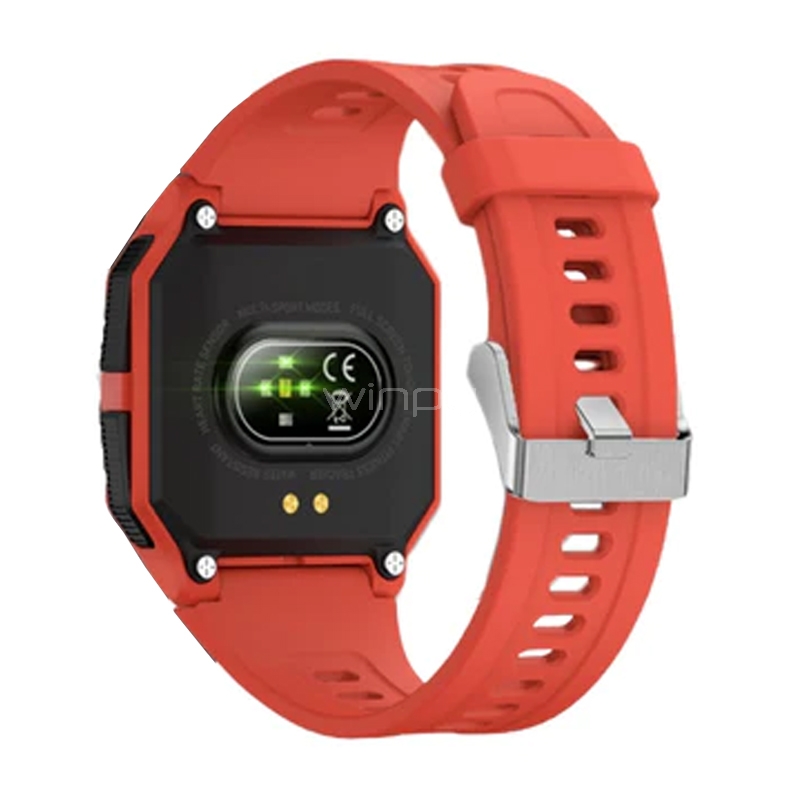 Smartwatch Colmi P10 de 1.3“ (IPS, Bluetooth, IP67, Rojo)