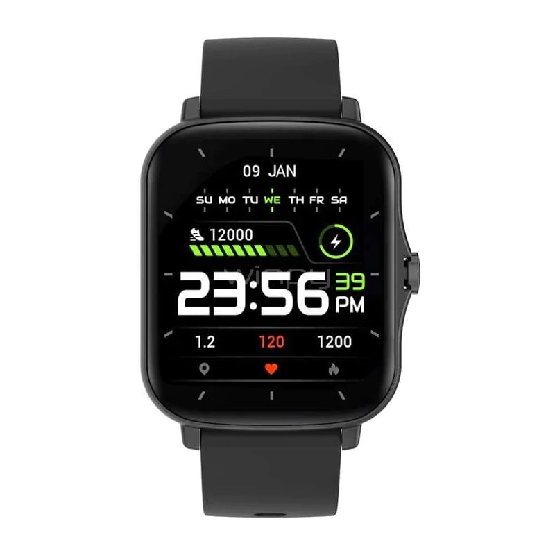 Smartwatch Colmi P8 plus GT de 1.69“ (Bluetooth TWS, IP67, Negro)