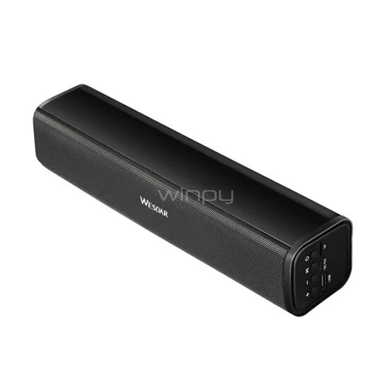 Parlante Bluetooth Wesdar K89 (10W, Negro)
