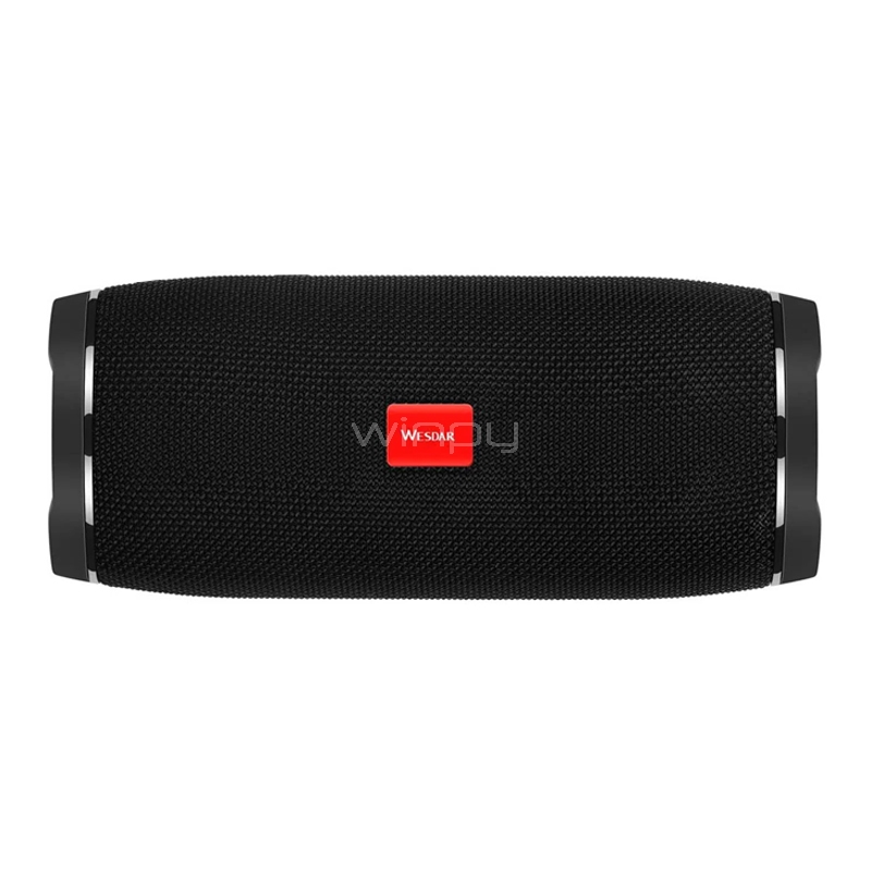Parlante Bluetooth Wesdar K39 (10W, Negro)