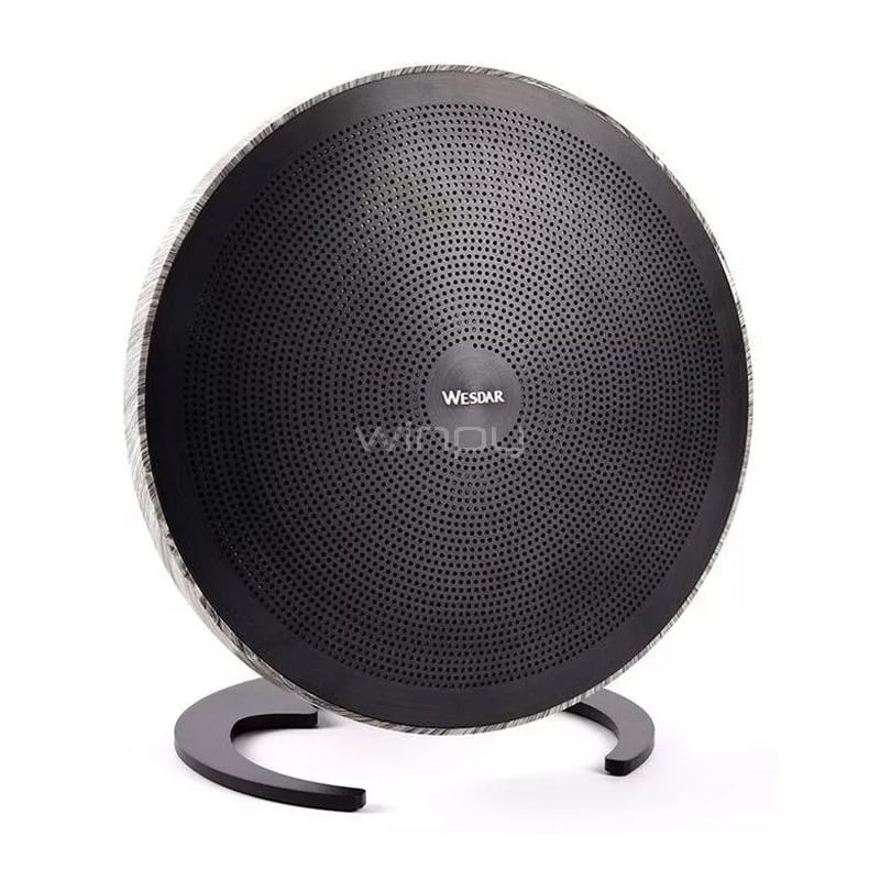 Parlante Bluetooth Wesdar K32 (20W, Aluminio, Negro)