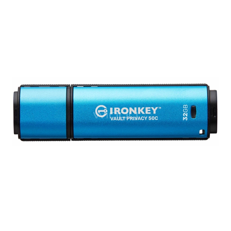 Pendrive Kingston IronKey Vault Privacy 50 Serie de 32GB (USB-C, XTS-AES 256 bits)