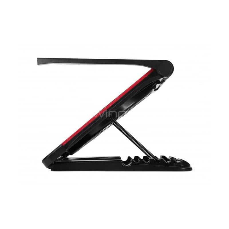 Cooler Notebook Wesdar Pad con Linterna (Hasta 17“, Negro)