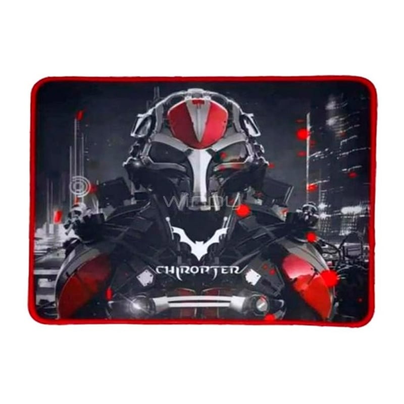 MousePad Gamer Wesdar GP9 (35 x 25 cm, Rojo)