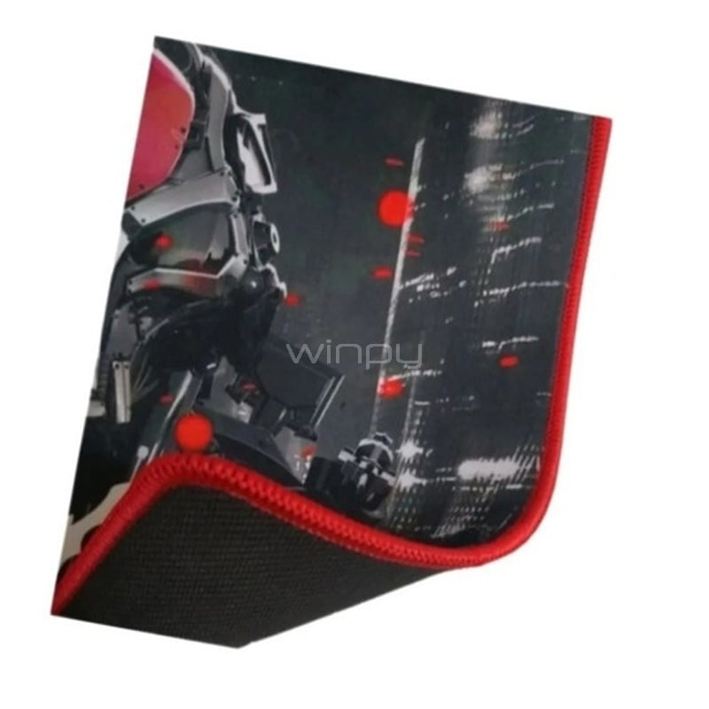 MousePad Gamer Wesdar GP9 (35 x 25 cm, Rojo)