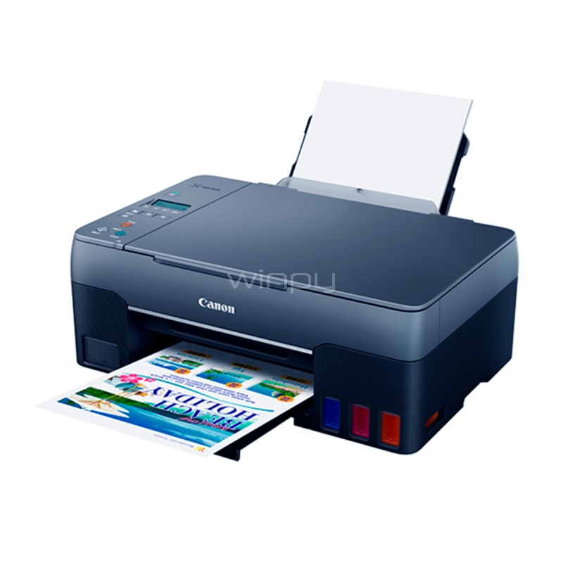 Multifuncional Canon PIXMA G2160 (Tinta Color, 33ppm, 1200dpi, USB, Azul)