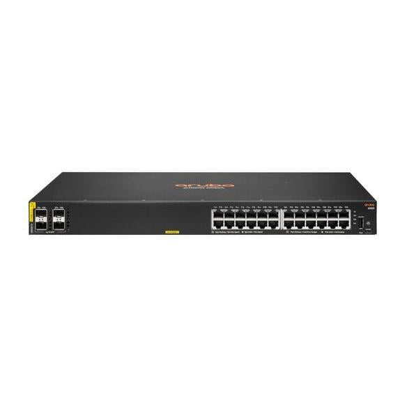 Switch Aruba 6000 de 24 Puertos (Gigabit, SFP, 56 Gbps, PoE, 370W)