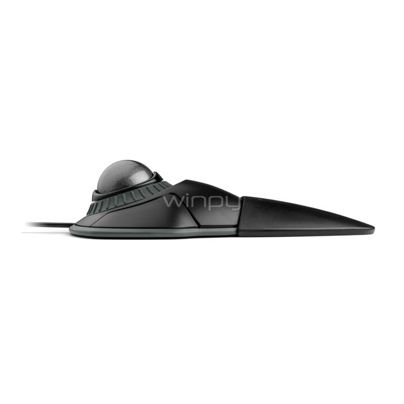 Mouse Kensington Orbit Trackball con Scroll Ring (Reposamuñecas, Negro)