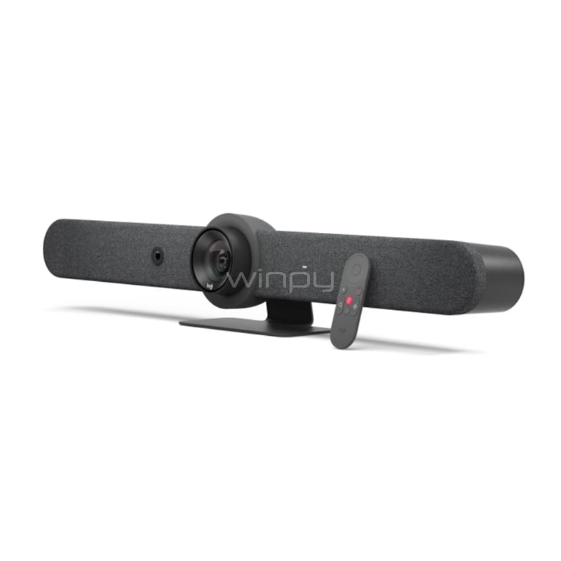 Cámara Logitech Rally Bar Mini (RightSight, 15x, WiFi/USB/Ethernet, Grafito)