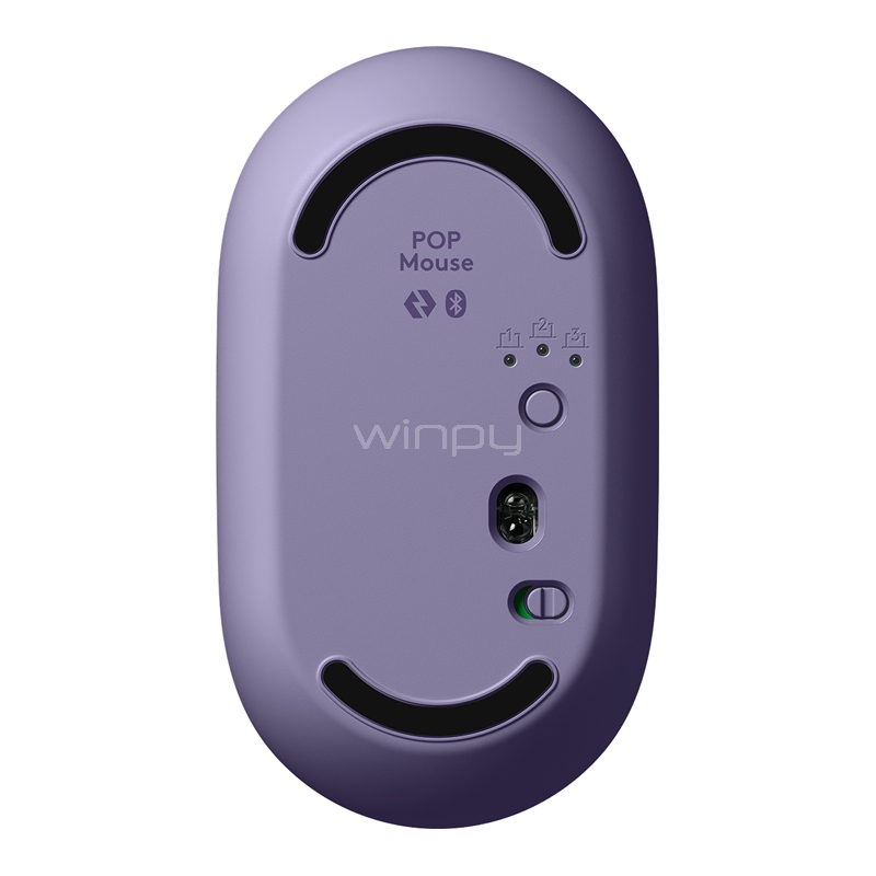 Mouse Inalámbrico Logitech POP (4.000dpi, Bluetooth/Dongle USB, Cosmos)