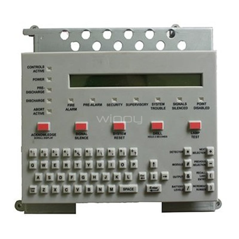 Teclado Notifier KDM-R2 para Centrales Inteligentes (LCD, Español)