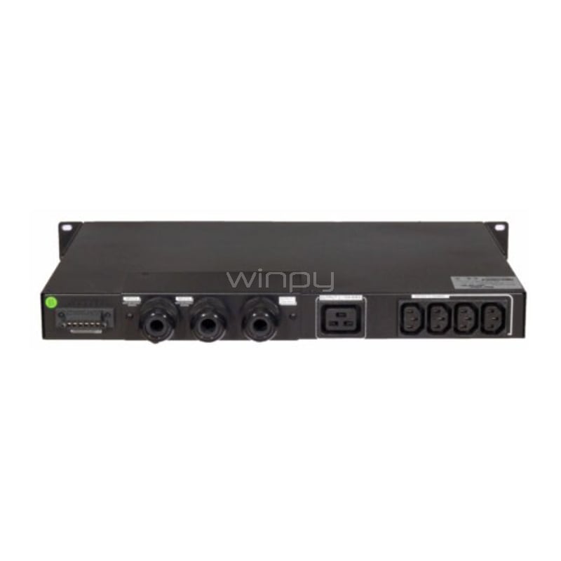 Switch de Transferencia Automática Enersafe ATS-30A (Relay+SCR, 220/230/240, IEC-C13/ 19, 1U)