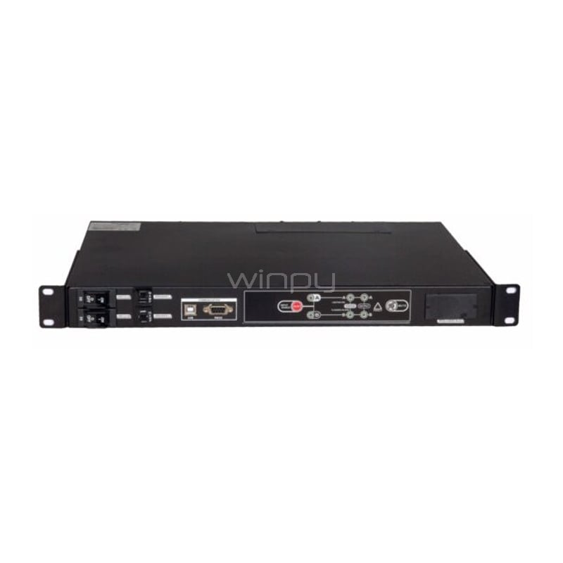 Switch de Transferencia Automática Enersafe ATS-30A (Relay+SCR, 220/230/240, IEC-C13/ 19, 1U)