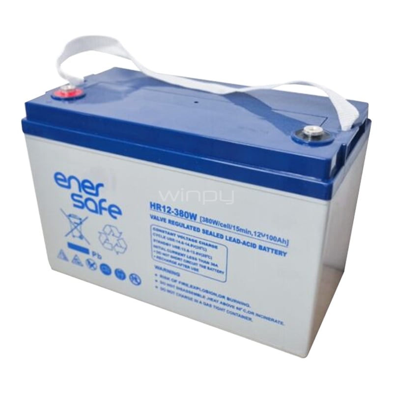 Batería Enersafe HR12-380W de 12V/100Ah