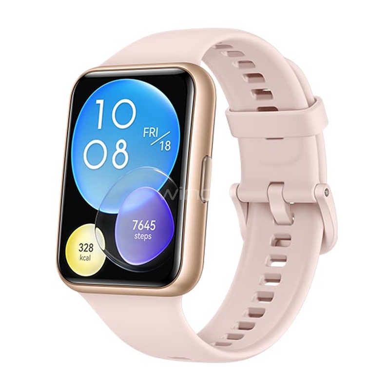 Smartwatch Huawei Watch Fit 2 Active de 1.74“ (AMOLED, Bluetooth, spo2, Rosado)