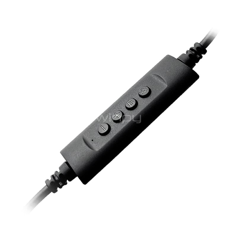 Audífonos Klipxtreme KlearCom (USB, Negro)