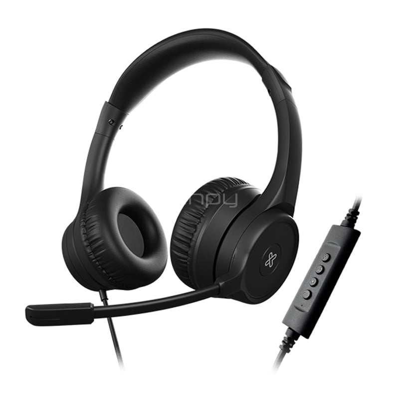 Audífonos Klipxtreme KlearCom (USB, Negro)