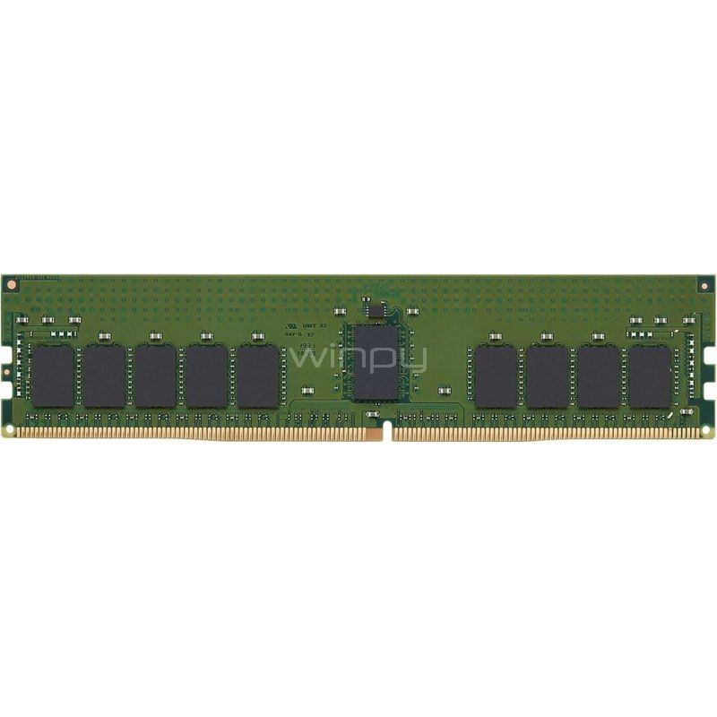 Memoria RAM Kingston de 16GB (DDR4, 3200MHz, CL22, ECC Registrado, DIMM)