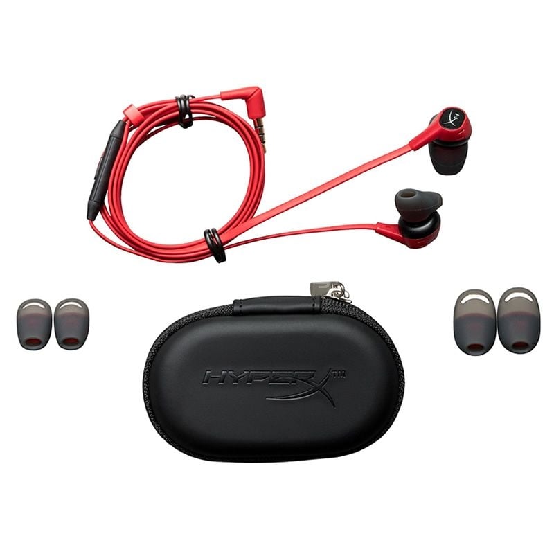 Auriculares Gamer HyperX Cloud Earbuds (Micrófono, 20.000 Hz, Rojo)