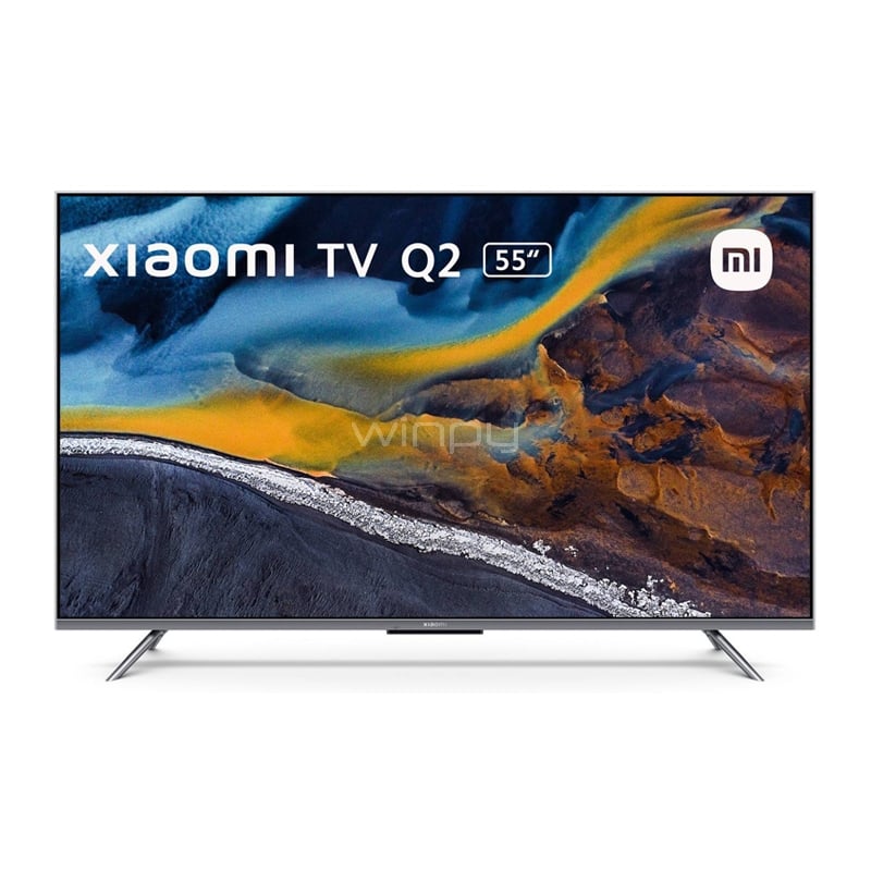 Televisor Smart TV Xiaomi Q2 de 55“ (QLED, UHD 4K, Wi-Fi, Google TV)