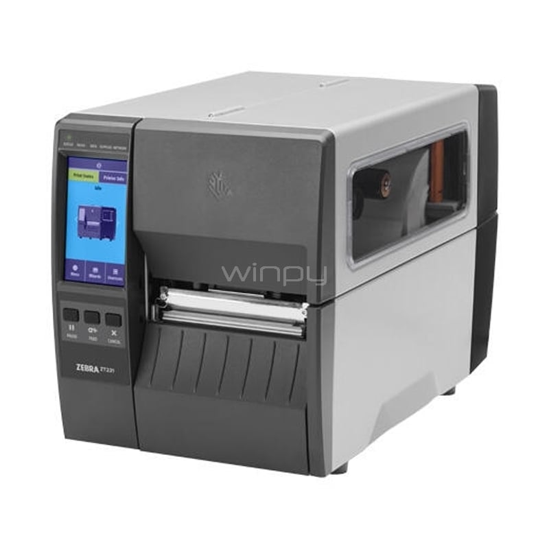 Impresora de etiquetas Zebra ZT231 (Térmica, 203dpi, 305 mm/seg, Bluetooth/Serial/LAN/USB)