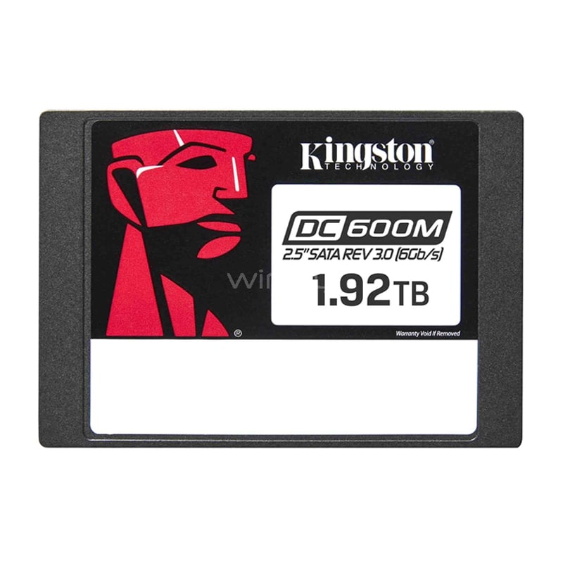 Disco SSD Kingston Data Center Enterprise DC600M de 1.92TB (2.5“, SATA, NAND 3D TLC)