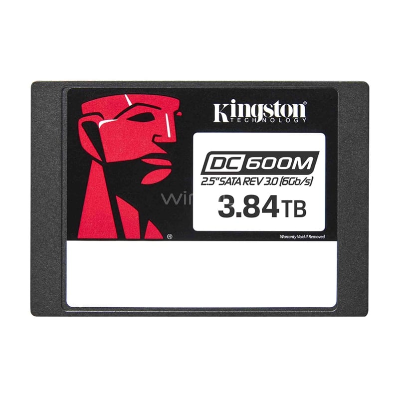 Disco SSD Kingston Data Center Enterprise DC600M de 3.84TB (2.5“, SATA, NAND 3D TLC)