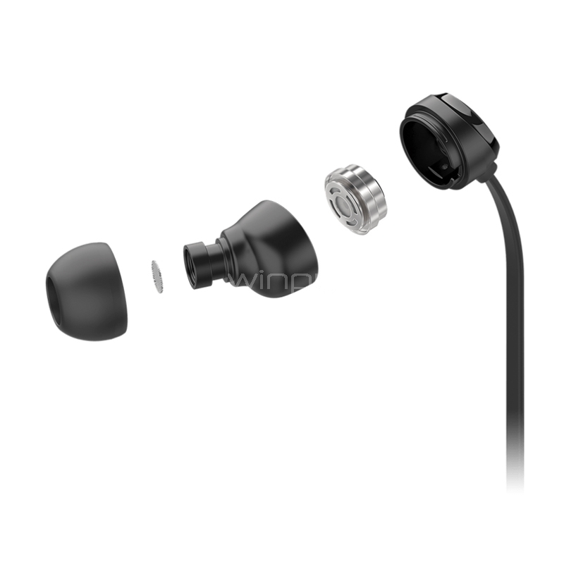 Audífonos Motorola Earbuds 3-S (Jack 3.5mm, Negro)