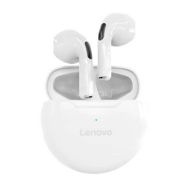 Audífonos Bluetooth Lenovo HT38 TWS (Blanco)