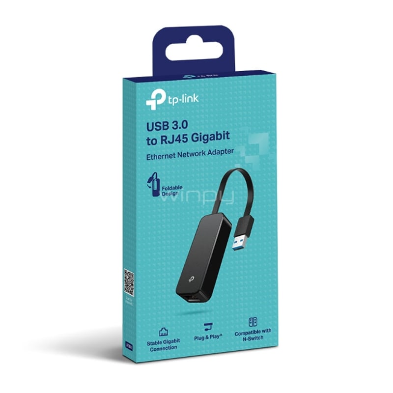 Adaptador de Red TP-Link UE306 (USB 3.0 a Ethernet)