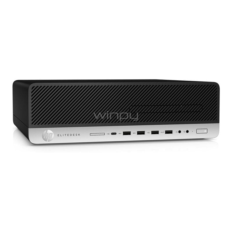 computador hp elitedesk 800 g3 sff (i3-6100, 8gb ddr4, 250gb ssd + 500gb hdd, dport+vga, win10 pro)