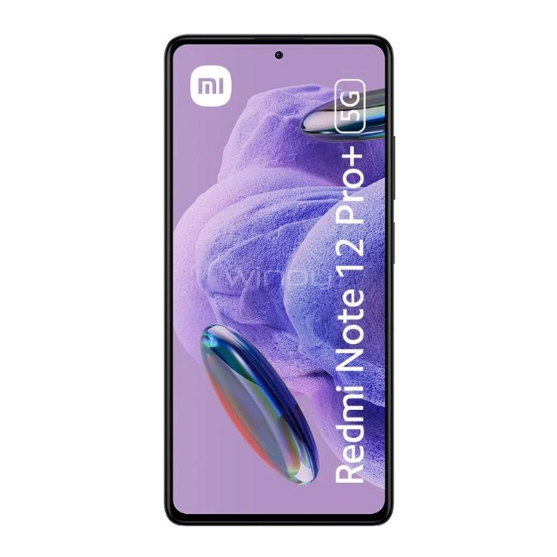 Celular Xiaomi Redmi Note 12 Pro+ 5G de 6.67“ (Dimensity 1080, 8GB RAM, 256GB Internos, Midnight Black)