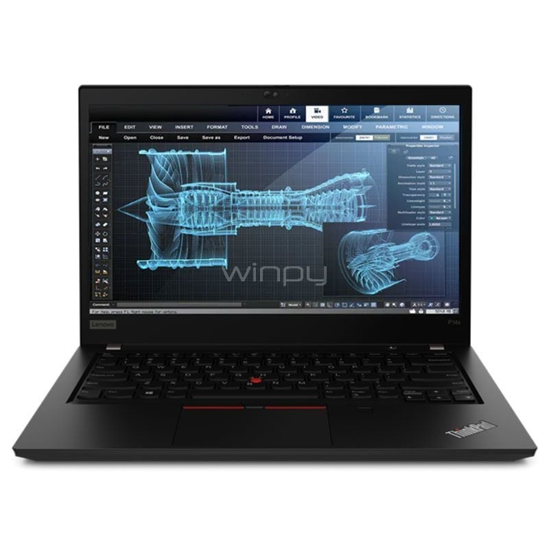 Mobile WorkStation Lenovo ThinkPad P14s de 14“ Táctil (i7-1185G7, 16GB RAM, 512GB SSD, Win11 Pro)