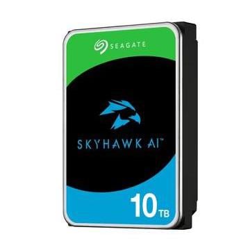 Disco Duro Seagate SkyHawk AI de 10TB (Formato 3.5“, SATA, 7.200rpm, 256MB Cache)