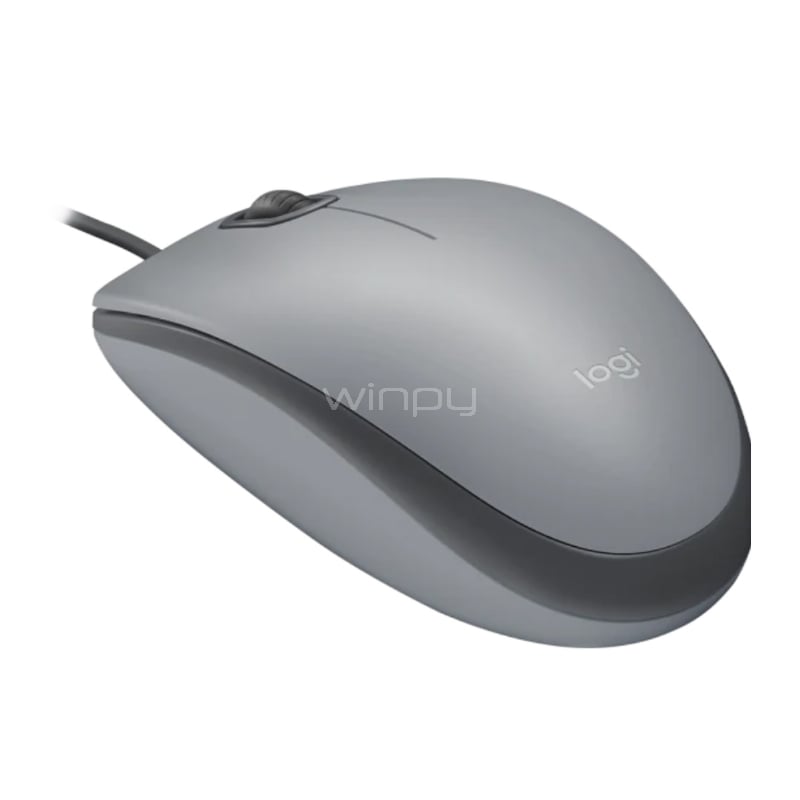 Mouse Logitech M110 Silent (1000dpi, 3 Botones, Gris) | 910-006757