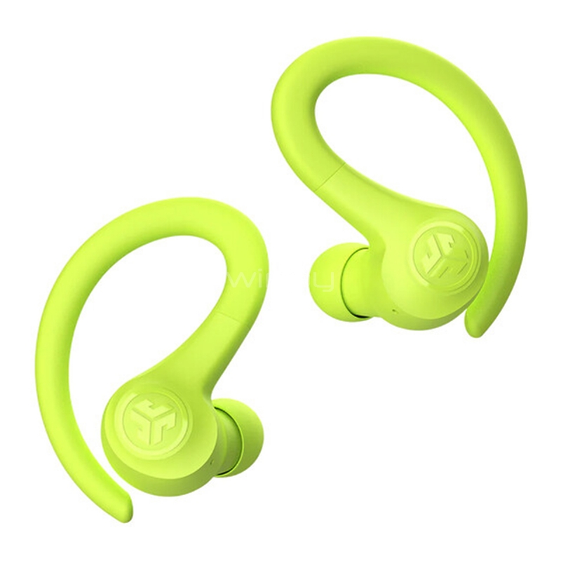 Audífonos Bluetooth JLab Go Air Sport (TWS, IP55, Amarillo)