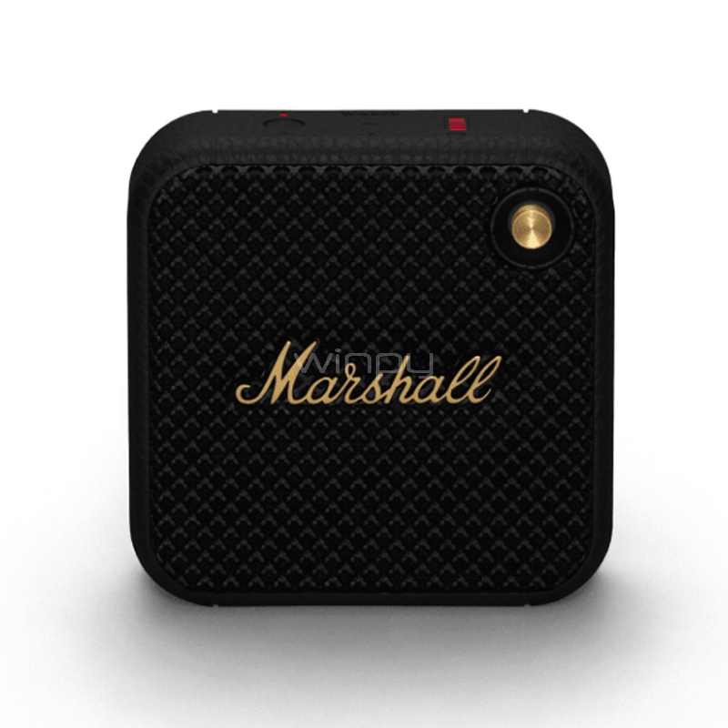 Parlante Bluetooth Marshall Willen (IP67, Black and Brass)