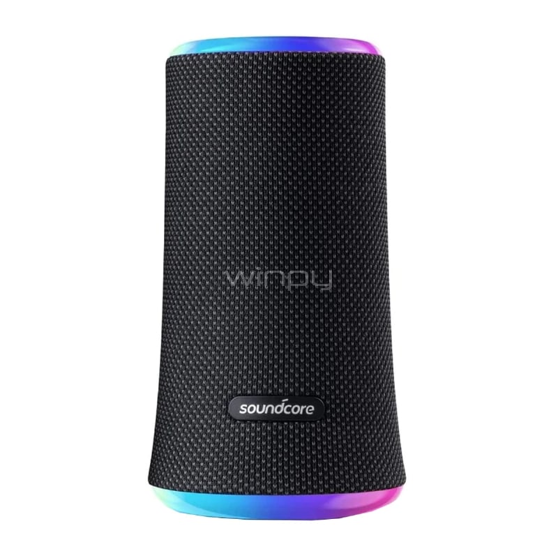 Parlante Bluetooth Soundcore Flare 2 (IPX7, Negro)