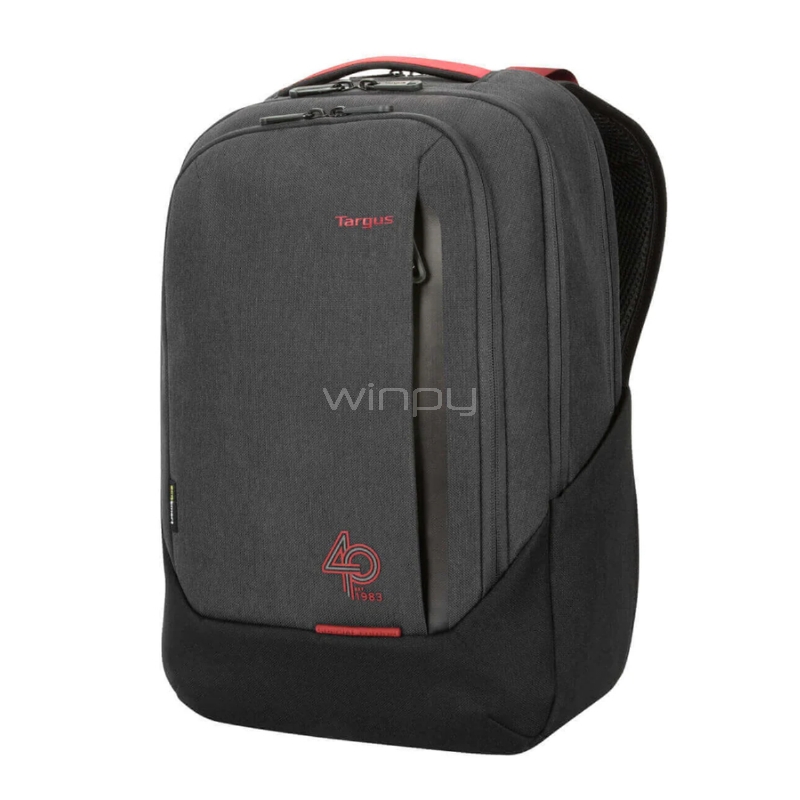Mochila Targus Cypress Hero para Portátil (hasta 15.6“, EcoSmart, Gris)